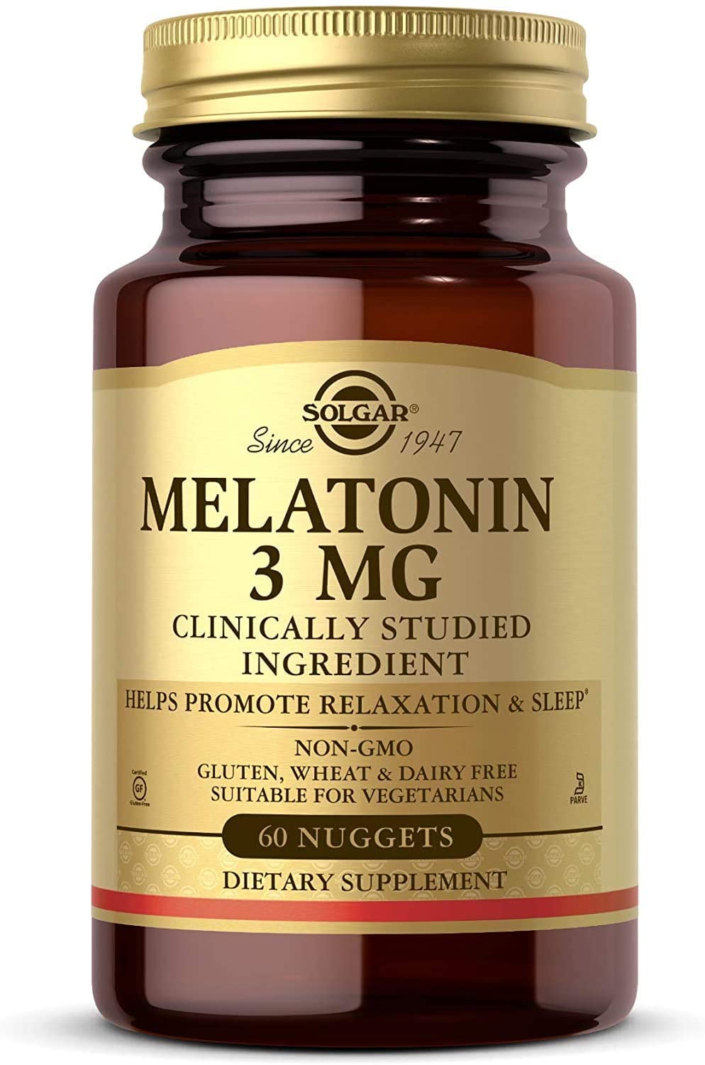 Solgar Melatonin 3 Mg, 60 Nuggets